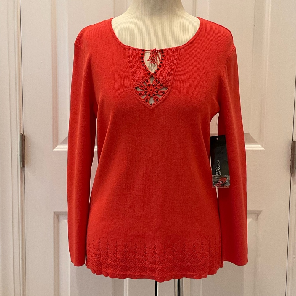 NWT Jones New York Knit Sweater, Small